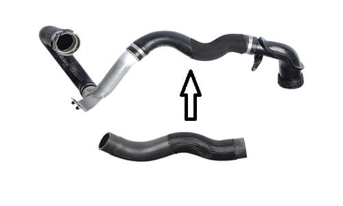 OTOZONE TURBO HORTUMU OPEL MOKKA 1.6 CDTI OEM: 39071730 - OTOZONE HOB5009 kodlu oto yedek parça