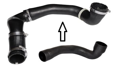 OTOZONE TURBO HORTUMU BÜYÜK LAND ROVER FREELANDER II 2.2 06 > OEM: LR002589 - OTOZONE HOB9002 kodlu oto yedek parça