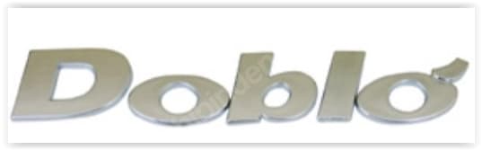 OZAR ARKA YAZISI DOBLO AYRIK TİP-KROME OEM: 51743443 - OZAR 5Y057 kodlu oto yedek parça