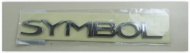 OZAR BAGAJ YAZISI SYMBOL 09 > AYRIK TİP-Y.M. OEM: 8200867304-8200867305 - OZAR 5Y125 kodlu oto yedek parça