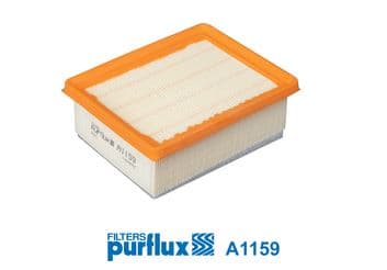 PURFLUX HAVA FİLTRESİ PARTNER 1.9D 96 2.0 HDİ 00 BERLINGO 1.9D 96 2.0 HDİ 00 OEM: 1444.CA-1444.CJ-1444.VQ-1444.CC - PURFLUX A1159 kodlu oto yedek parça