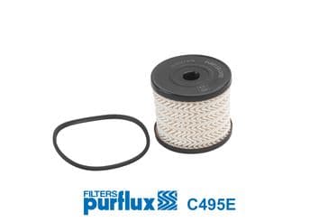 PURFLUX YAKIT FİLTRESİ PARTNER-BERLINGO-206-307-406-807-C5-C8-JUMPY-XANTIA-XSARA-SCUDO-EXPERT 2.0HDI DW10 OEM: 1906.77-1906.A6-1906.76-1901.65 - PURFLUX C495E kodlu oto yedek parça