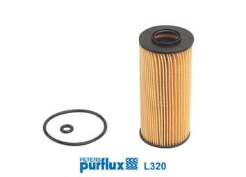 PURFLUX YAG FILTRESI MERCEDES OM640 W168 W245 W414 A6401800109 OEM: A6401800109 - PURFLUX L320 kodlu oto yedek parça