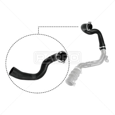 RAPRO TURBO INTERCOOLER HORTUMU CONNECT 1.8TDCI 110PS 06>14 OEM: 7T169F796AE-5050742-7T169F796AC - RAPRO 16241 kodlu oto yedek parça