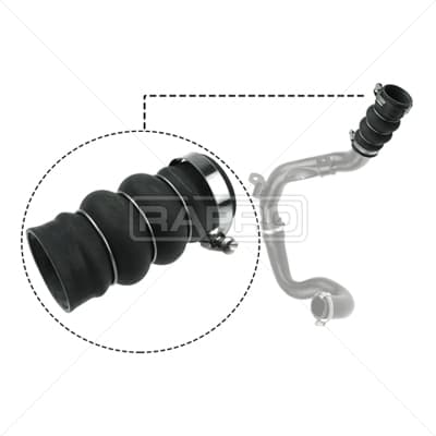 RAPRO TURBO INTERCOOLER HORTUMU CONNECT 1.8TDCI 110PS 06 14 SİLİKON OEM: 7T169F796AE-5050742-7T169F796AC - RAPRO R16240 kodlu oto yedek parça