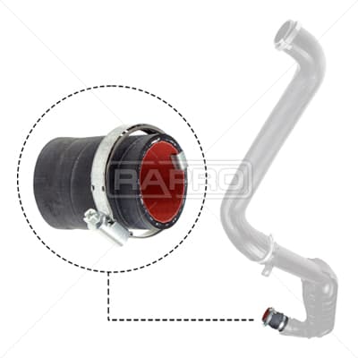 RAPRO TURBO HORTUMU KÜÇÜK SİLİKON FORD GALAXY 2.0 TDCI OEM: 6G916K683AG-1490848-1457679 - RAPRO R16441 kodlu oto yedek parça