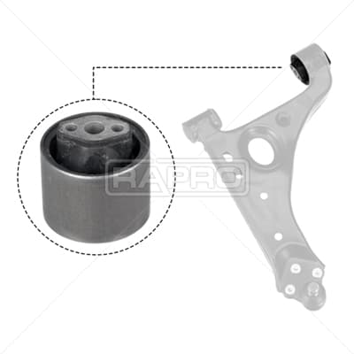 RAPRO SALINCAK BURCU BÜYÜK CHEVROLET TRAX 1.4-1.6-1.7 TD OEM: 95025704-95025706-352524 - RAPRO R55434 kodlu oto yedek parça