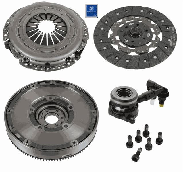SACHS DEBRIYAJ SETI BASKI BALATA-VOLAN-BILYA 4 LU KIT REPSET DMF FOCUS III 11 14 1.6 TDCI VOLVO C30 1.6D 10 12 S40 II 1.6 D2 V40 D2 V501.6 D2 10 12 OYNAR GOBEK VOLANLI AV61-7C625-AA-31492819-Y650-16-610C OEM: AV61-7C625-AA-31492819-Y650-16-610C - SACHS 2290601117 kodlu oto yedek parça