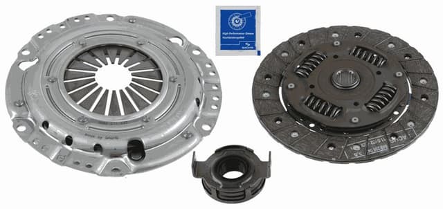 SACHS DEBRİYAJ SETİ CADDY II 1.6 96-00 -FELICIA I-II 1.3-1.6 06/97 FAVORIT 1.3 AEE-AMJ OEM: 3000813001 - SACHS 3000950022 kodlu oto yedek parça