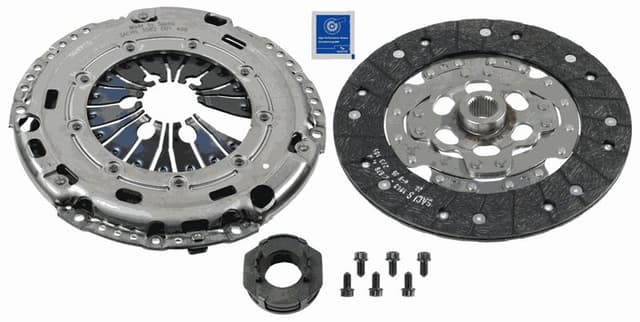 SACHS 970001 DEBRİYAJ SETİ CADDY III-GOLF V-VI-JETTA III-A3-LEON1.6TDI-1.9TDI09 BKC.BLS.BLS/F.BXE-CAYC 03G141015AA-03G141015K-03G141016 OEM: 03G141015AA-03G141015K-03G141016 - SACHS 3000970036 kodlu oto yedek parça