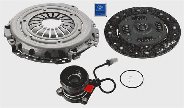 SACHS DEBRİYAJ SET HİDROLİK RULMAN PRO KİT ASTRA G-H-VECTRA B-CORSA C-D-COMBO-1.2-1.4-1.6 16V X12-X14 1606237-93185915 OEM: 1606237-93185915 - SACHS 3000990131 kodlu oto yedek parça