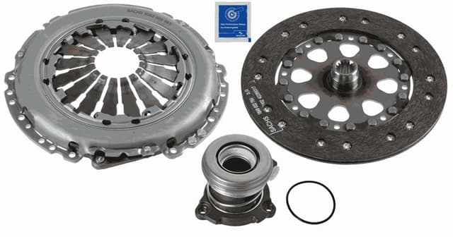 SACHS DEBRİYAJ SETİ BASKI DİSK HİDROLİK RULMAN CORSA C-D-COMBO-MERIVA 1.3 CDTI 00 Z13DTH-Z13DTJ 5666022 664073 24422061 İÇERİR OEM: 93190223-6606008-93185914-1606588 - SACHS 3000990132 kodlu oto yedek parça