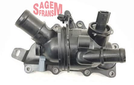 SAGEM TERMOSTAT 98 C KOMPLE RENAULT MEGANE IV 15 KADJAR 15 TALISMAN 15 SCENIC IV 15 DACIA DUSTER II 18 DOKKER 19 1.3 TCE H5H OEM: 110600260R-110607087R - SAGEM 131258 kodlu oto yedek parça