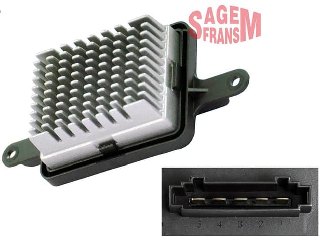 SAGEM KALORİFER FAN MOTOR REZİSTANSI LATITUDE-TALISMAN 15 271506902R OEM: 271506902R - SAGEM 210209 kodlu oto yedek parça