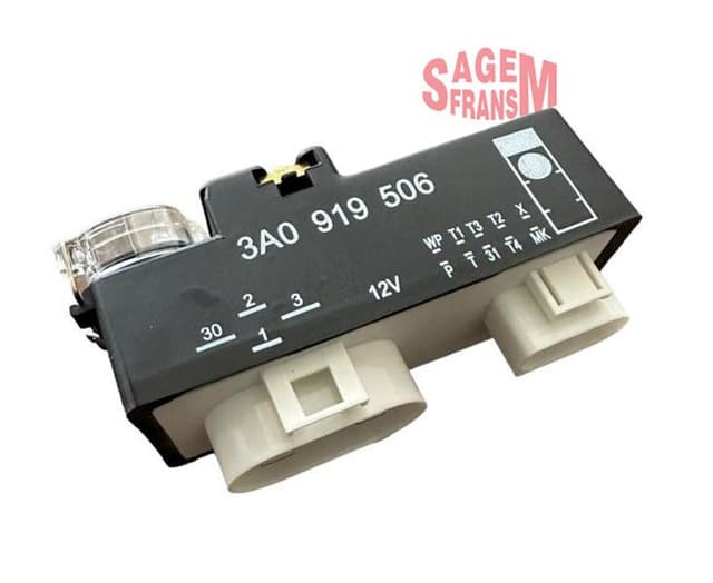 SAGEM FAN KONTROL ROLESİ CADDY II 1.9D-GOLF III 1.6-1.8-2.0-POLO 1.6 KLİMALI OEM: 3A0919506 - SAGEM 210262 kodlu oto yedek parça