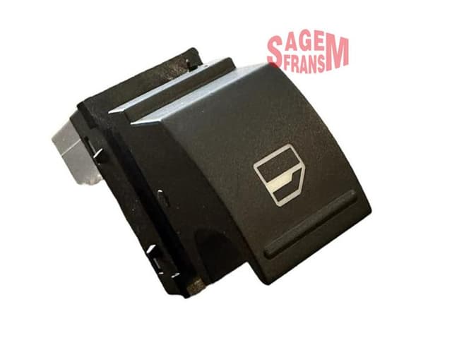 SAGEM CAM AÇMA DÜĞMESİ TEKLİ SAĞ CADDY-GOLF-PASSAT-POLO OEM: 7L6959855B - SAGEM 400135 kodlu oto yedek parça