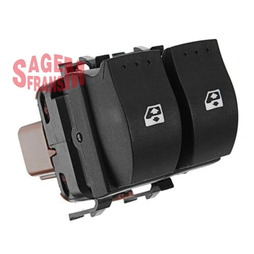 SAGEM CAM AÇMA DÜĞMESİ MEGANE II ÖN SOL KAHVE ÇİFTLİ OEM: 8200315040 - SAGEM 500126 kodlu oto yedek parça