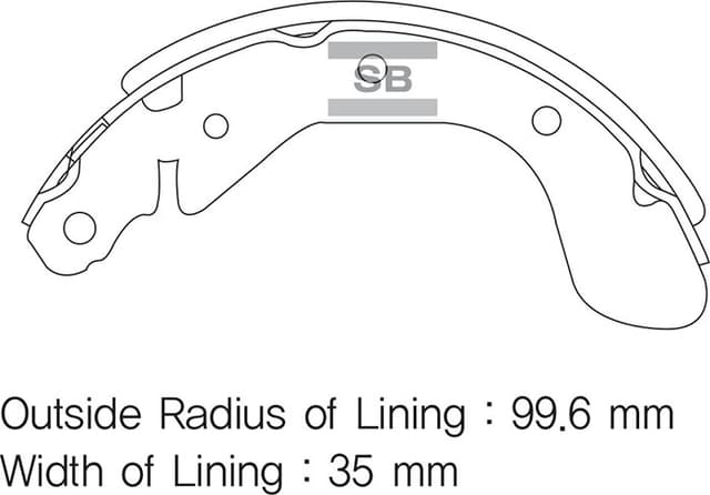 SANGSIN ARKA FREN PABUÇ BALATA CHEVROLET AVEO 08 11 KALOS 1.2-1.4 05 SPARK 10 95145057-95017074-96473229-93740252 OEM: 95145057-95017074-96473229-93740252 - SANGSIN SA129 kodlu oto yedek parça