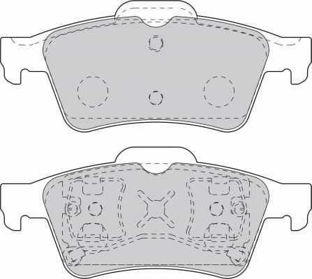 SANGSIN ARKA FREN BALATA FORD FOCUS II 05- / CONNECT 06- / C-MAX 06- / NISSAN PRIMERA P12 02- / RENAULT LAGUNA II 01- / MEGANE II / LATITUDE / OPEL VECTRA 03- 7701206609-1605196-2T142M008A1A OEM: 7701206609-1605196-2T142M008A1A - SANGSIN SP1834 kodlu oto yedek parça