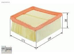 SARDES HAVA FİLTRESİ FORD FİESTA V 1.6 TDCİ 90HP 11.04- 5S619601AA-1338536 OEM: 5S619601AA-1338536 - SARDES SA2211 kodlu oto yedek parça