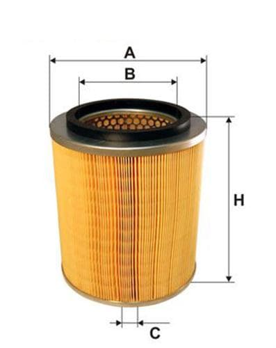 SARDES HAVA FİLTRESİ KIA BONGO K2500 99-03 OEM: 0K60A23603A - SARDES SA2281 kodlu oto yedek parça