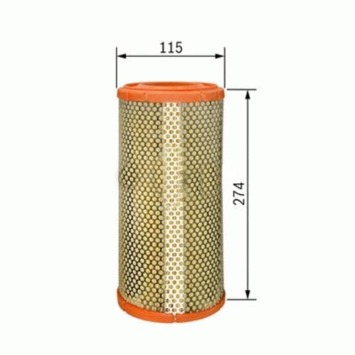 SARDES HAVA FİLTRESİ FIAT PUNTO II 99-1.9JTD C 12104 AR 234/2 0 OEM: 46552772 - SARDES SA2540 kodlu oto yedek parça