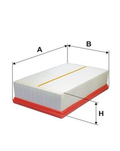 SARDES HAVA FİLTRESİ GOLF VII 1.6-2.0 TDI 12 A3-LEON-OCTAVIA 1.6-1.8-2.0 TDI 12 OEM: 5Q0129620B - SARDES SA2571 kodlu oto yedek parça