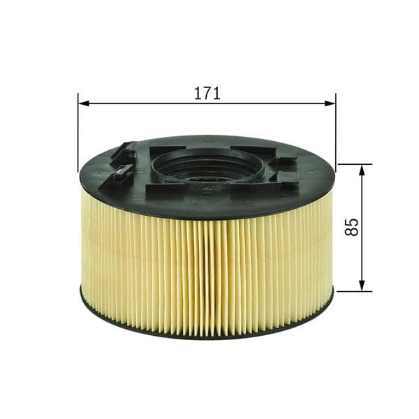 SARDES HAVA FILTRESI BMW N42 N45 N46 E46 01 05 13717503141 OEM: 13717503141 - SARDES SA385 kodlu oto yedek parça