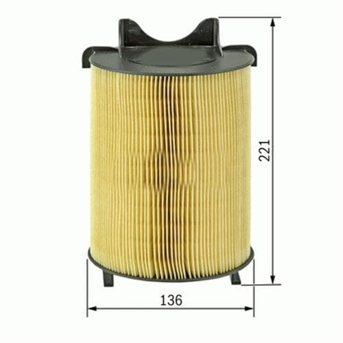 SARDES HAVA FİLTRESİ CADDY III-PASSAT-GOLF V-JETTA III-TOURAN-TIGUAN-LEON-OCTAVIA-ALTEA 1.4TSI-1.6-2.0FSI 1F0129620-3C0129620-3C0129620A OEM: 1F0129620-3C0129620-3C0129620A - SARDES SA415 kodlu oto yedek parça