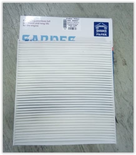 SARDES POLEN FİLTRESİ GOLF VII-A3-LEON-OCTAVIA 1.2 TSİ-1.4 TSİ-1.6 TDİ-2.0 TDİ 12 235x252x30 5Q0818653-5Q0819653 OEM: 5Q0818653-5Q0819653 - SARDES SC3097 kodlu oto yedek parça