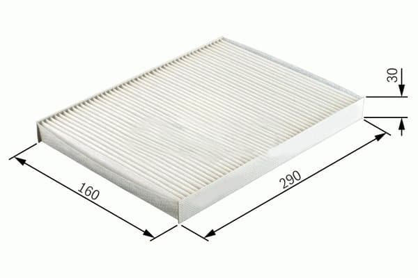 SARDES POLEN FİLTRESİ BRAVA 95 BRAVO-MAREA 96 LYBRA 99 156 00-06 DAILY III DEBRA 96-99 DELTA II 60815647-46442422-60653641 OEM: 60815647-46442422-60653641 - SARDES SC536 kodlu oto yedek parça