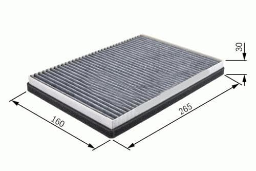 SARDES POLEN FİLTRESİ FIAT MULTIPLA 98 CU3020 46794399 OEM: 46794399 - SARDES SC544 kodlu oto yedek parça