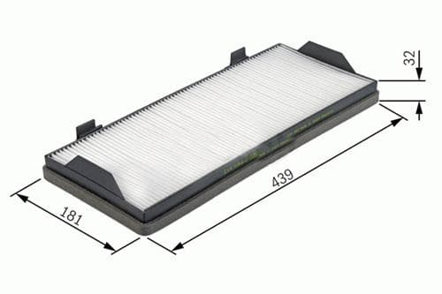 SARDES POLEN FİLTRESİ ATEGO I 1823-2633 -AXOR I-AXOR II- ECONIC CU4469 A9408350047-9408350047 OEM: A9408350047-9408350047 - SARDES SC693 kodlu oto yedek parça