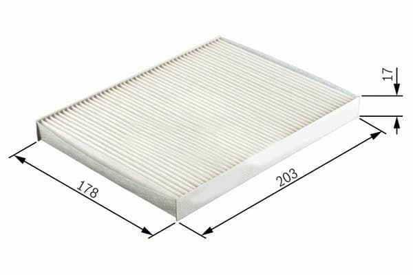 SARDES POLEN FİLTRESİ PANDA II 1.1-1.2-1.3 JTD 03 KA II 08 500C 1.3D 09 CU2026 46723321-77366065 OEM: 46723321-77366065 - SARDES SC697 kodlu oto yedek parça