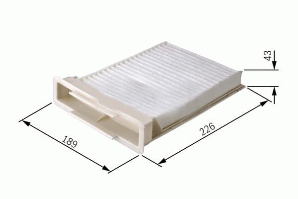 SARDES POLEN FİLTRESİ CLIO III-MODUS-TWNG-MICRA III-NOTE-SANDERO-DUSTER 1.2 16V-1.4-16V-1.6-1.6 16V-1.5DCI 8201370532-7701062227-272772835R OEM: 8201370532-7701062227-272772835R - SARDES SC701 kodlu oto yedek parça