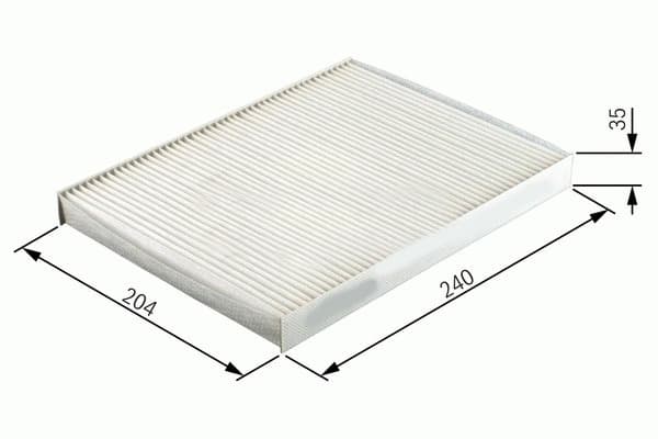 SARDES POLEN FİLTRESİ ASTRA J 1.4-1.6-1.6T-1.3-1.7-2.0CDTI-INSIGNIA 1.6-1.8-2.0CDTI-CRUSE-FOCUS II OEM: 1808524-13271190-52425938 - SARDES SC766 kodlu oto yedek parça