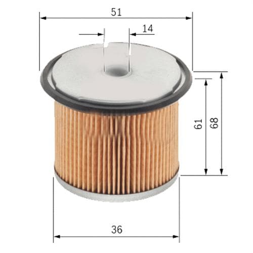 SARDES YAKIT FİLTRESİ MERCEDES KAMYON. 304.403 OTOBÜS MF 119 P 707 -PM 807-KX 35 OEM: 81000000244 - SARDES SF159 kodlu oto yedek parça