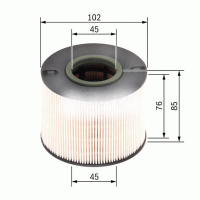 SARDES YAKIT FİLTRESİ TOUAREG I 3.0TDI 02-. AUDİ Q7 4L I 3.0 TDI. 4.2 TDI SU AYRAÇLI KAĞIT PU 1033x-PE 973/6-KX 192 7L6127434B OEM: 7L6127434B - SARDES SF226 kodlu oto yedek parça