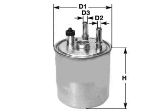 SARDES YAKIT FİLTRESİ KNG 1.5DCI 08 LGN III 1.5DCI-2.0DCI-3.0DCI 08 x 8200638748 OEM: 8200638748 - SARDES SF227 kodlu oto yedek parça