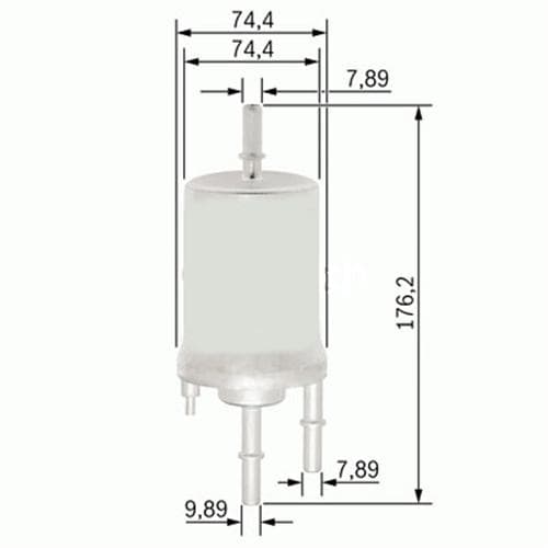 SARDES YAKIT FİLTRESİ AUDI A4 1.8T 02-04 - A6 2.4-3.0 04-06 - A8 6.0 03-10 x 4F0201511B-4F0201511D OEM: 4F0201511B-4F0201511D - SARDES SF6013 kodlu oto yedek parça