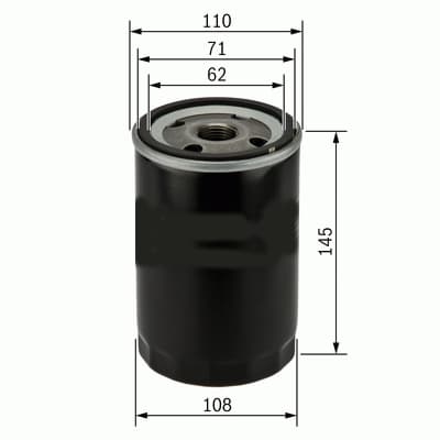 SARDES YAĞ FİLTRESİ MASTER-TRAFFIC 2.5D- BOXER 2.8D-2.8HDI- MOVANO 2.5D-2.8DTI-JUMPER 2.8 HDI- DUCATO 2.5D OEM: 7700860823-1109.Q0-1109.Y7-4402665 - SARDES SO810 kodlu oto yedek parça