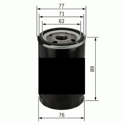 SARDES YAĞ FİLTRESİ HILUX EM. COROLLA 1.6 BENZİNLİ 2010 W711/80 x 9091503002 OEM: 9091503002 - SARDES SO961 kodlu oto yedek parça