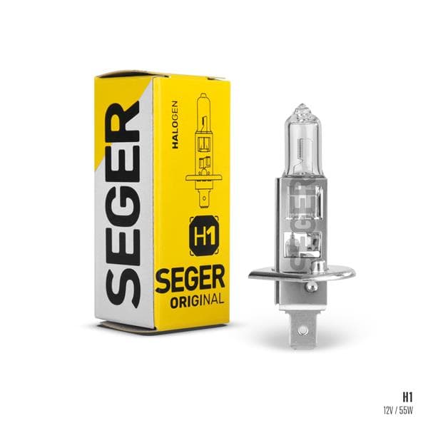 SEGER AMPUL H1 12V 55W P14.5S STANDART YENİLEME 3.500K STANDART IŞIK - SEGER 205771 kodlu oto yedek parça