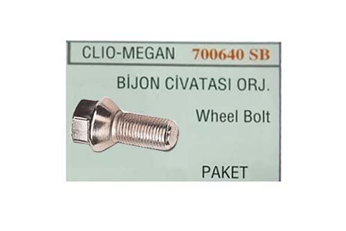 SES BİJON CİVATASI CLIO-MGN 709640SB 402222121R-7703003008 OEM: 402222121R-7703003008 - SES 700640SB kodlu oto yedek parça