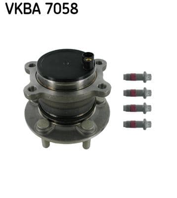 SKF ARKA TEKER RULMANI KUGA II 14 19 CONNECT 14 KIT OEM: DV612C299BAA-DV612C299BAB-2179243 - SKF VKBA7058 kodlu oto yedek parça