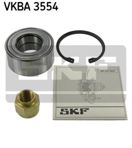 SKF ÖN TEKER RULMANI ABS SİZ P106-P206-P306-C2-C3-SAXO-XSARA 37x72x33 3350.32-9628670080 OEM: 3350.32-9628670080 - SKF VKBC20013 kodlu oto yedek parça