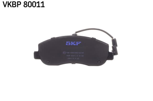 SKF ÖN BALATA MASTER III 2.3DCİ 10> 13> MOVANO 2.3CDTİ 5.10 >14 > NISSAN NV400 2.3CDİ 11 > 0986TB3142 OEM: 410602889R-410603847R-410601061R - SKF VKBP80011E kodlu oto yedek parça