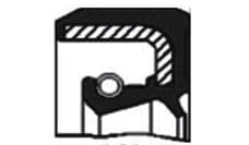 SKT DÖNER MİL KEÇESİ HATTAT 35x72x12 OEM: HTA102090 - SKT 046152 kodlu oto yedek parça