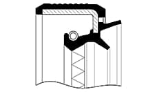 SKT ARKA AKS KEÇE LASTİK FORD TRANSİT OEM: 6135865-1572251 - SKT 47599 kodlu oto yedek parça