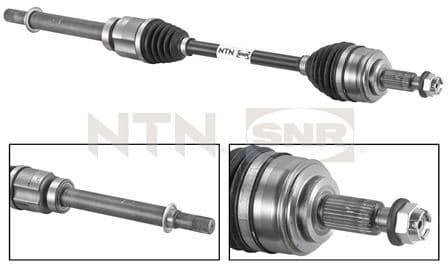SNR SAG ON AKS RENAULT KANGOO II 08 KANGOO III 19 1.5dCi 1.6 OEM: 391001665R - SNR DK55058 kodlu oto yedek parça